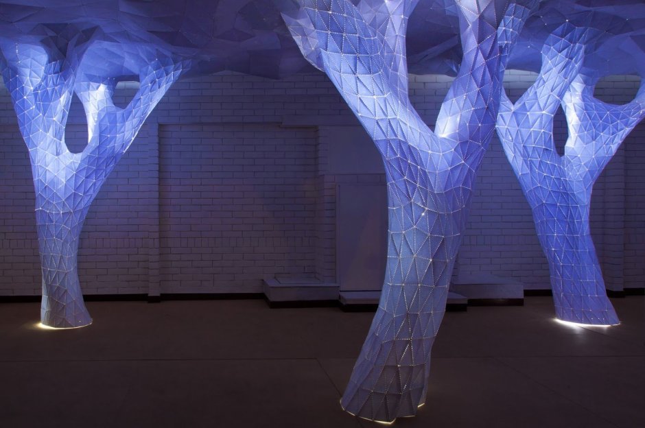 Необычные световые инсталляции