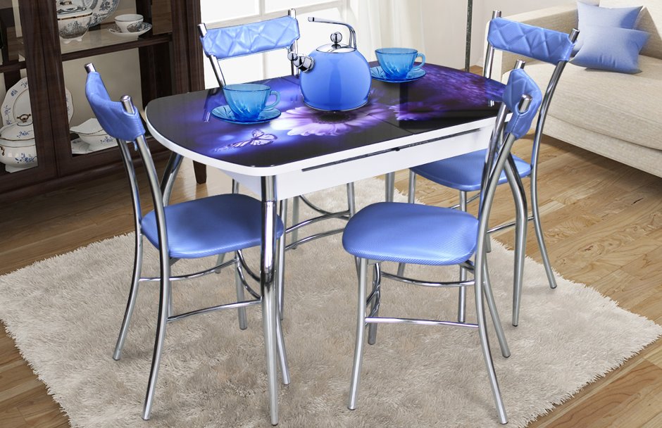 Стол обеденный Боско Bosco Buk бук+белый