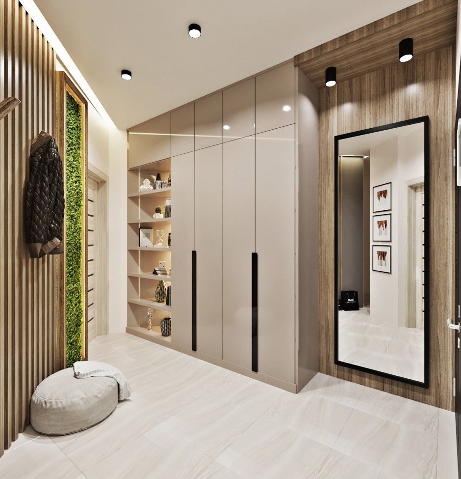 Интерьер маленькой прихожей 3 кв м