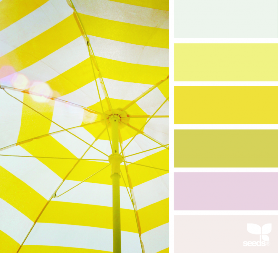 Сочетание цветов с ярким желтым