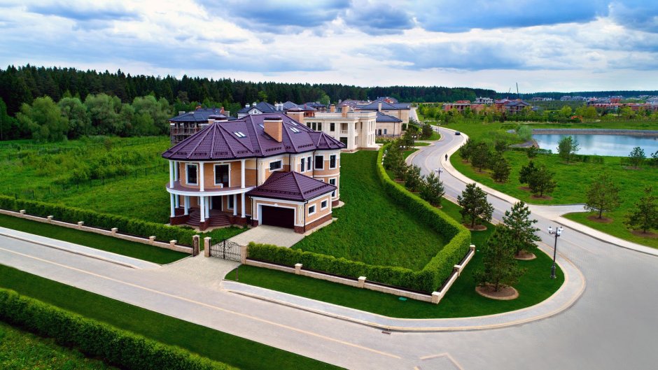 Пост охраны в коттеджном поселке