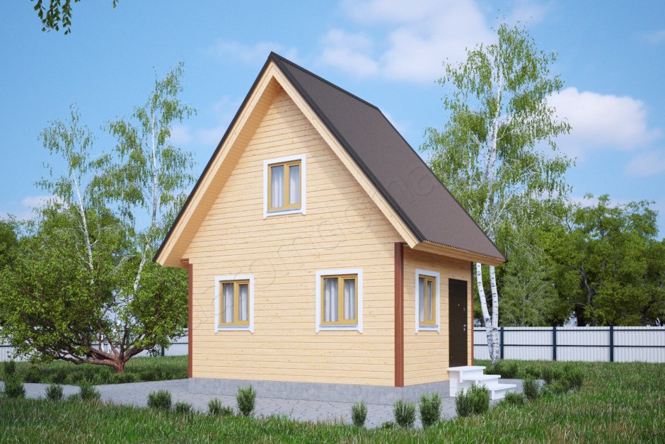 Дома из Пестова из бруса одноэтажные