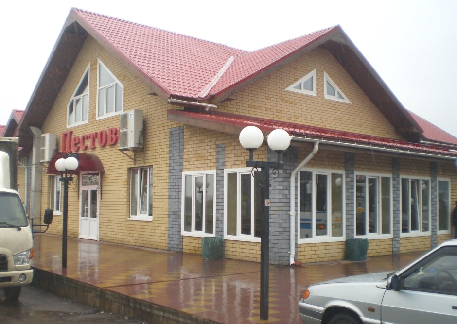 Дачный дом с мансардой 6х6м