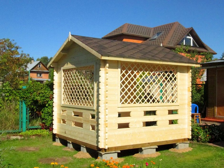 Беседка 3х4 БС 306