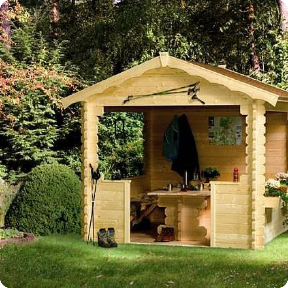 Беседка минибрус 3х3