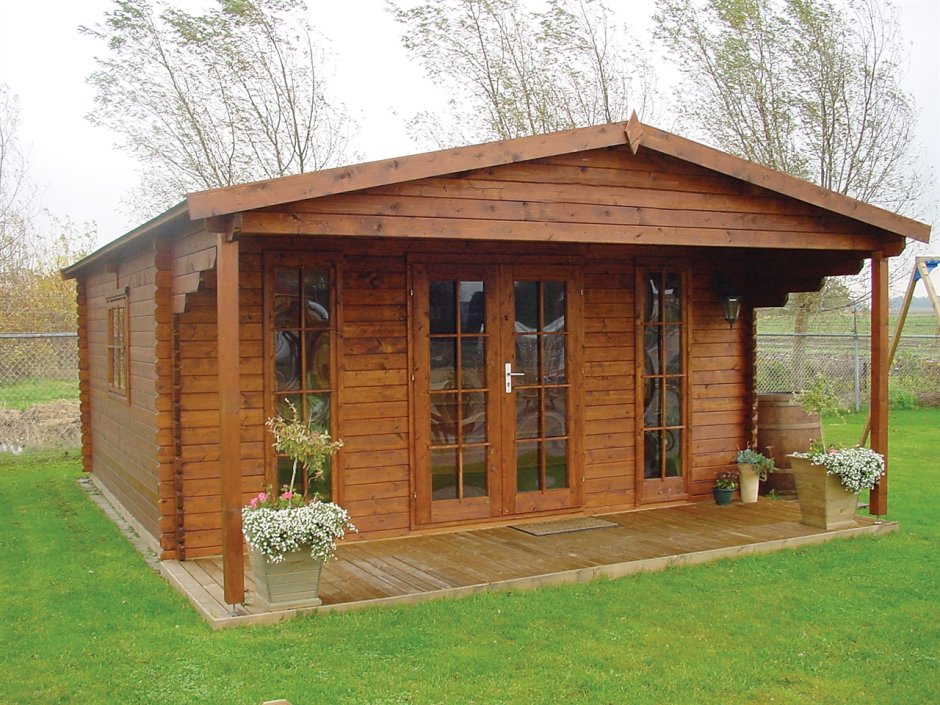 Летний домик из бруса