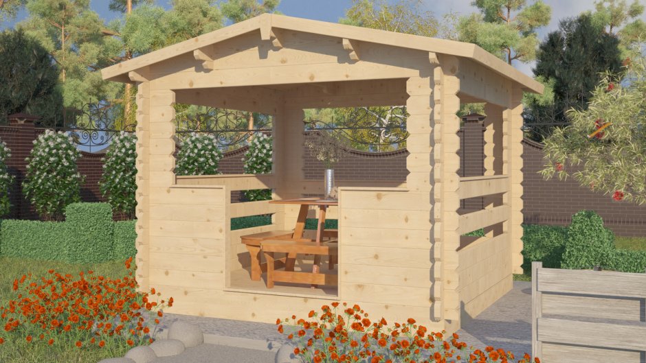 Беседка 5 на 2