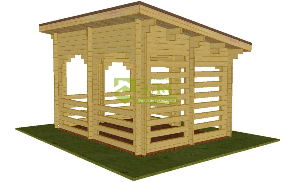 Комплект из минибруса дровника с завода в Нижнем Новгороде