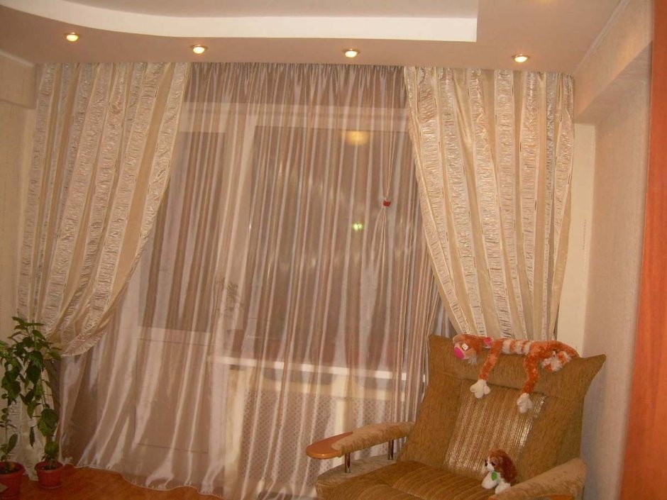 Шторы из велюра в интерьере