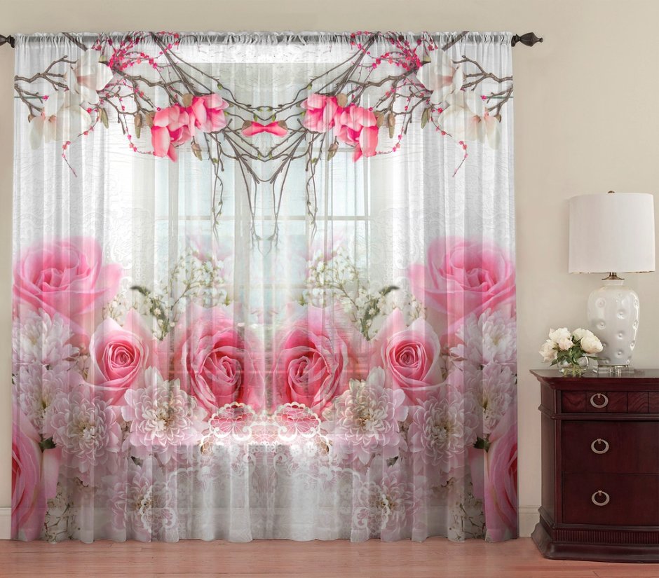 Тюль kr 24388- 01 Romeo