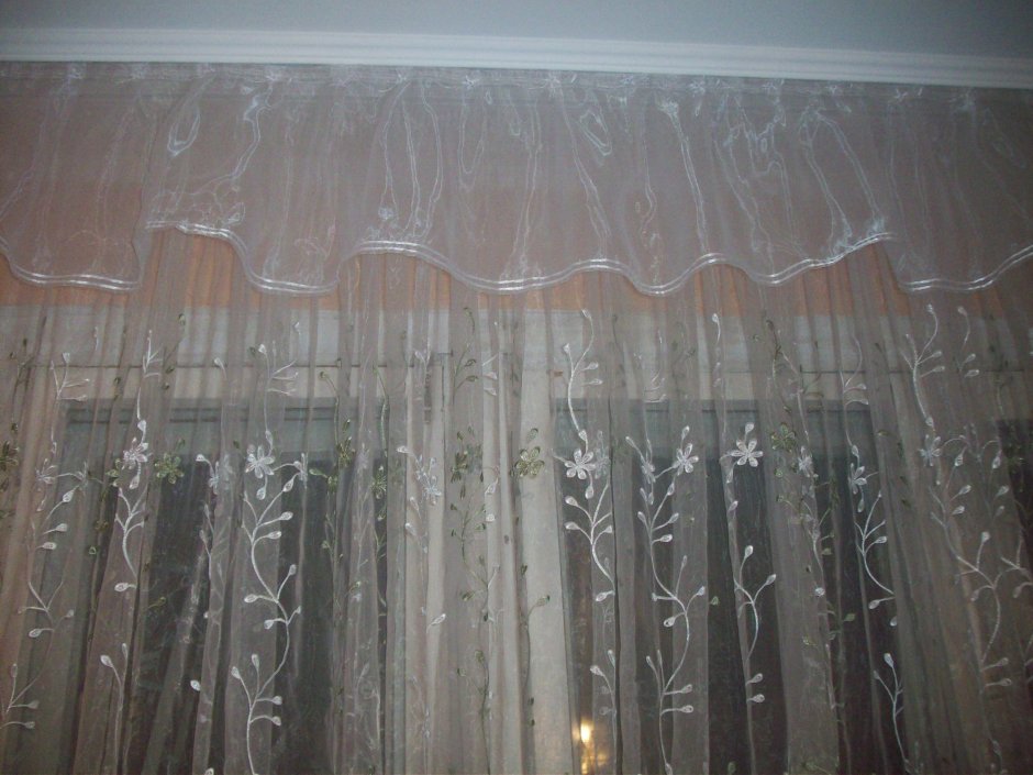 Красивая тюль в гостиную