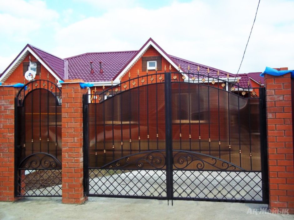 Николица ворота кованые Белгород