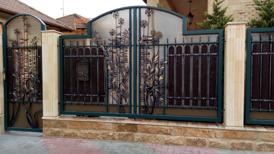 Кованый забор