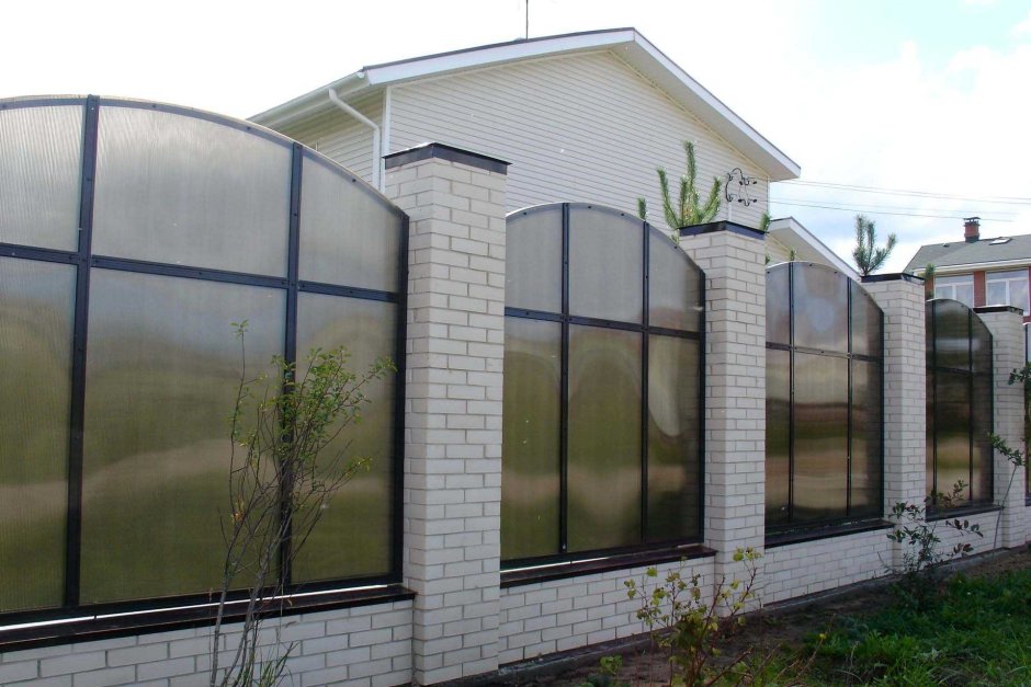 Забор поликарбонат