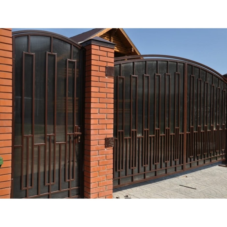 Калитка с поликарбонатом