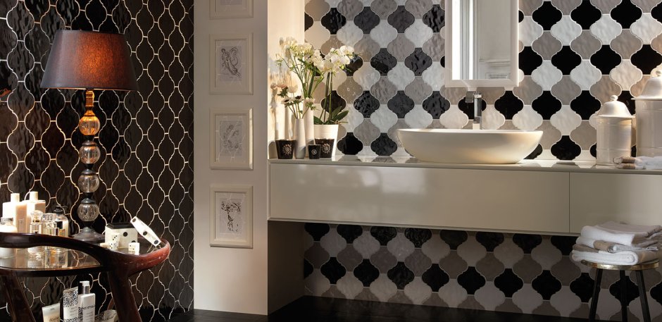 Плитка 15х15 Арабеска Италия