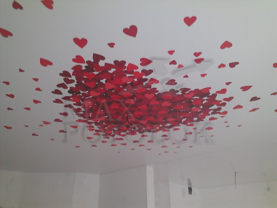 Натяжные потолки с фотопечатью для кухни