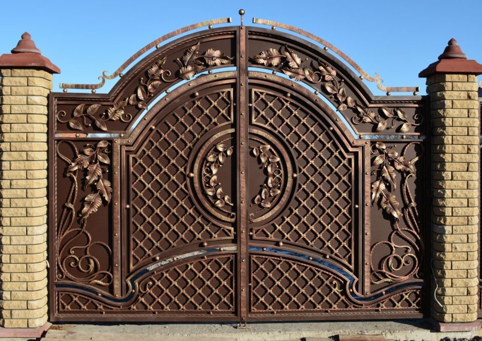Кованые ворота v-138 (1 кв.м.)