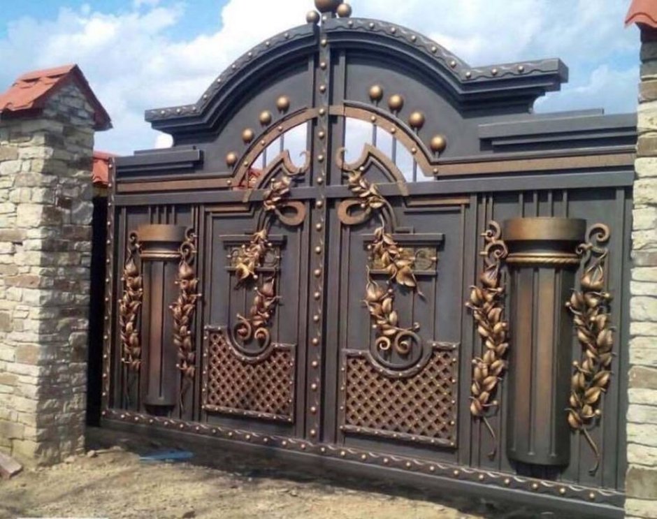 Красивые ворота