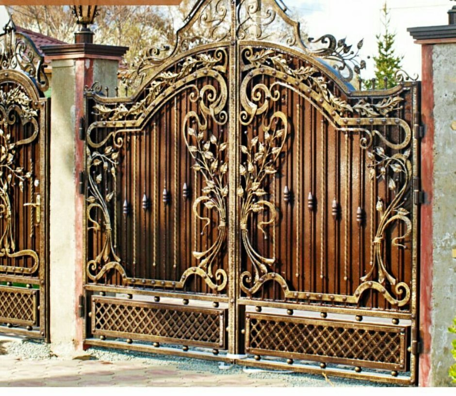 Кованые ворота Imperator