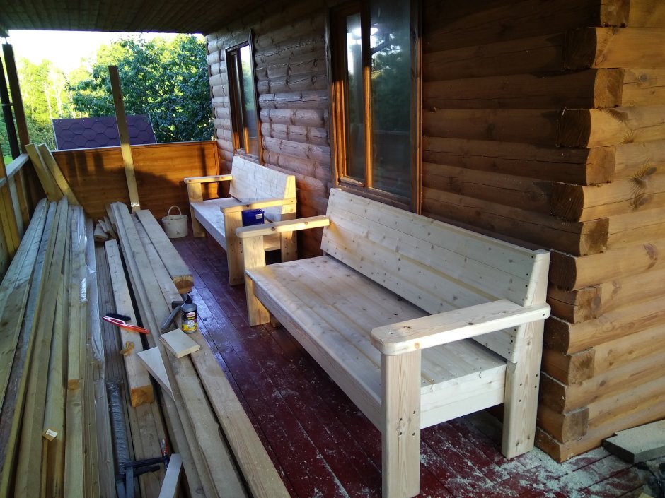 Скамья на террасу