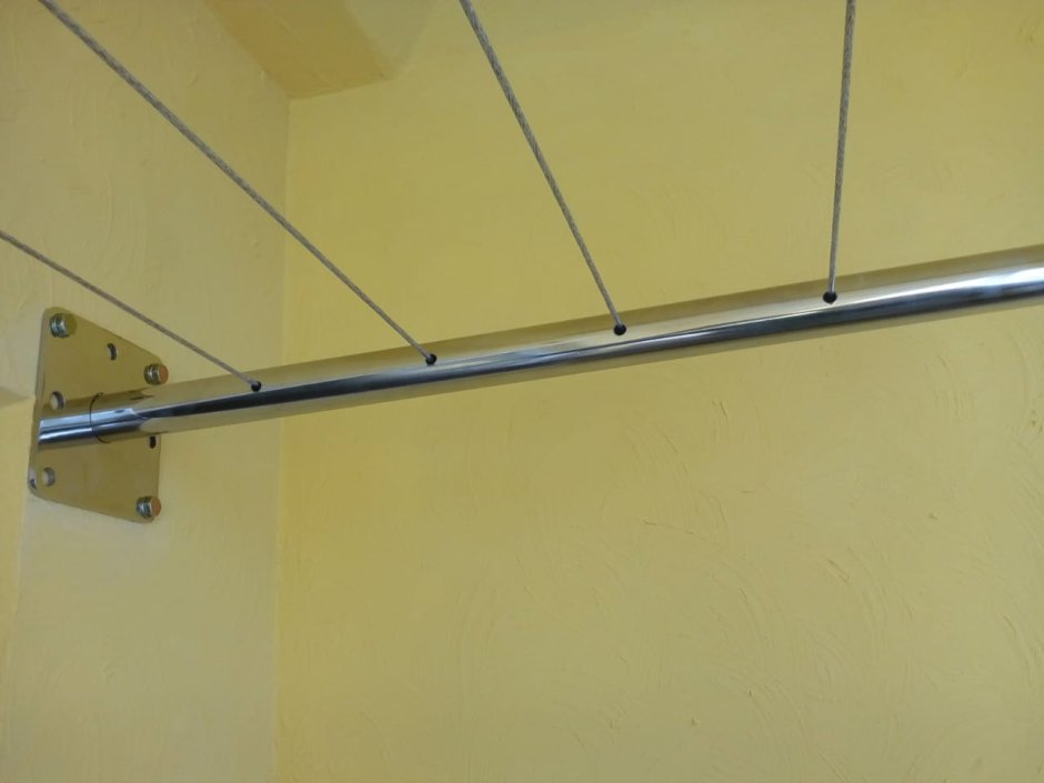 Сушилка для белья - струна , из нержавеющей стали Санакс 3034