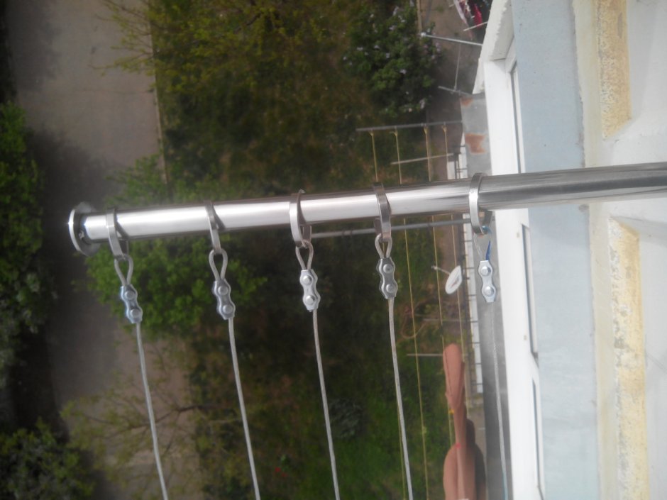 Сушилка для белья балконная наружная