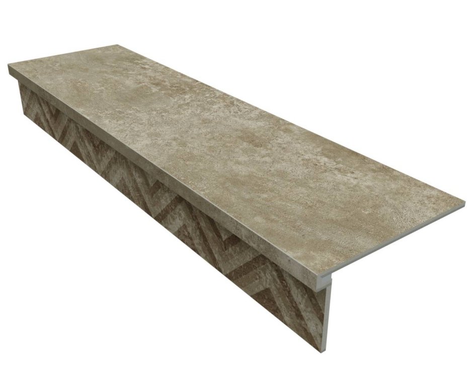 Гранитные ступени Империал ред