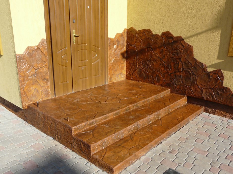 Гранит термообработанный крыльцо