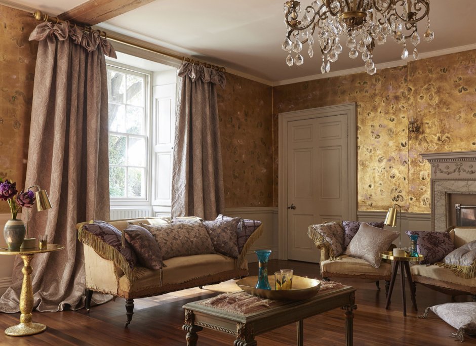 Шторы венецианская штукатурка