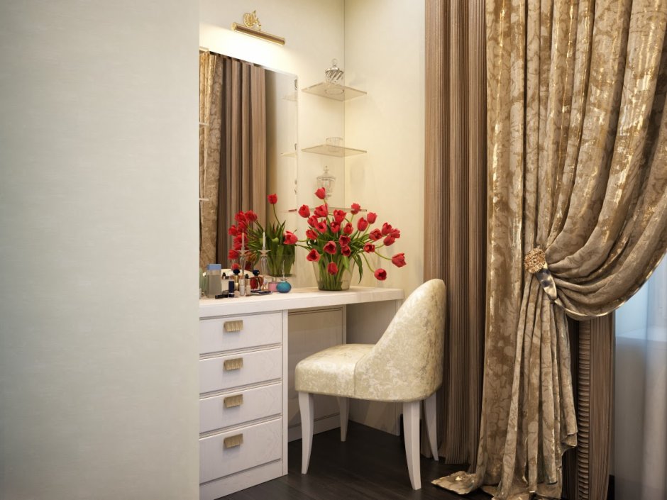 Венецианская штукатурка в спальне современный стиль