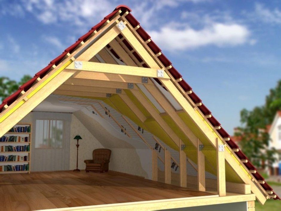 Остекление фронтона