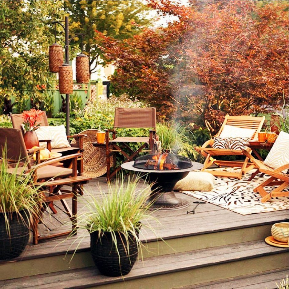 Уютный уголок на даче