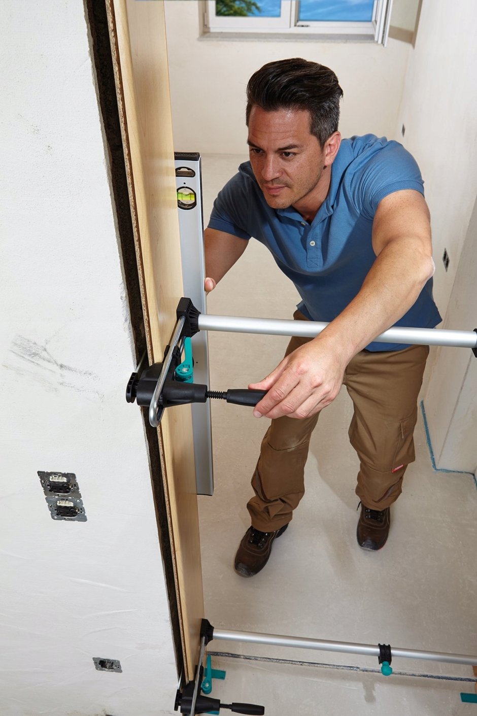 Распор для дверных коробок Wolfcraft