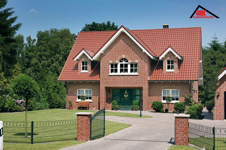 Домик из клинкерного кирпича