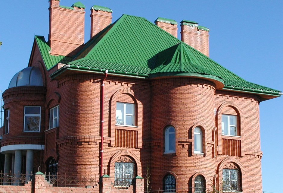 Металлочерепица Супермонтеррей RAL 6002