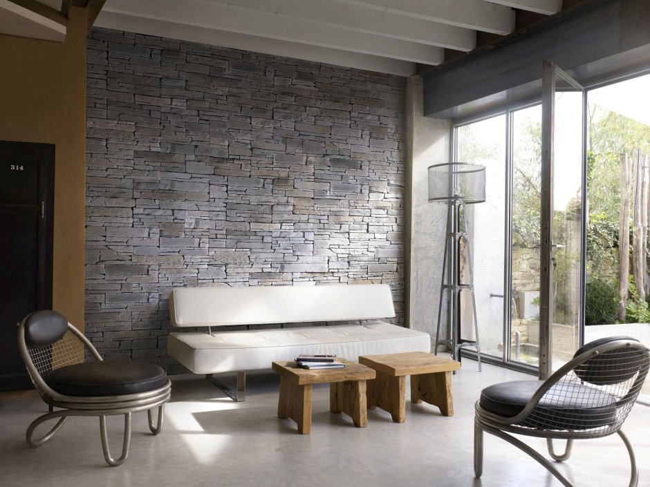 Натуральный камень в интерьере