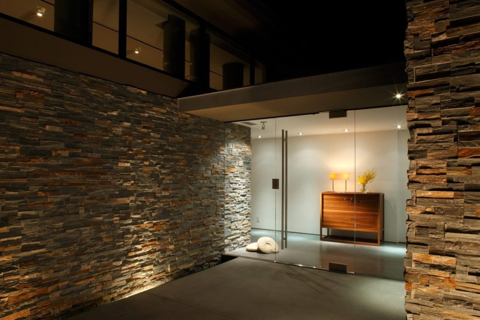 Подсветка декоративного камня