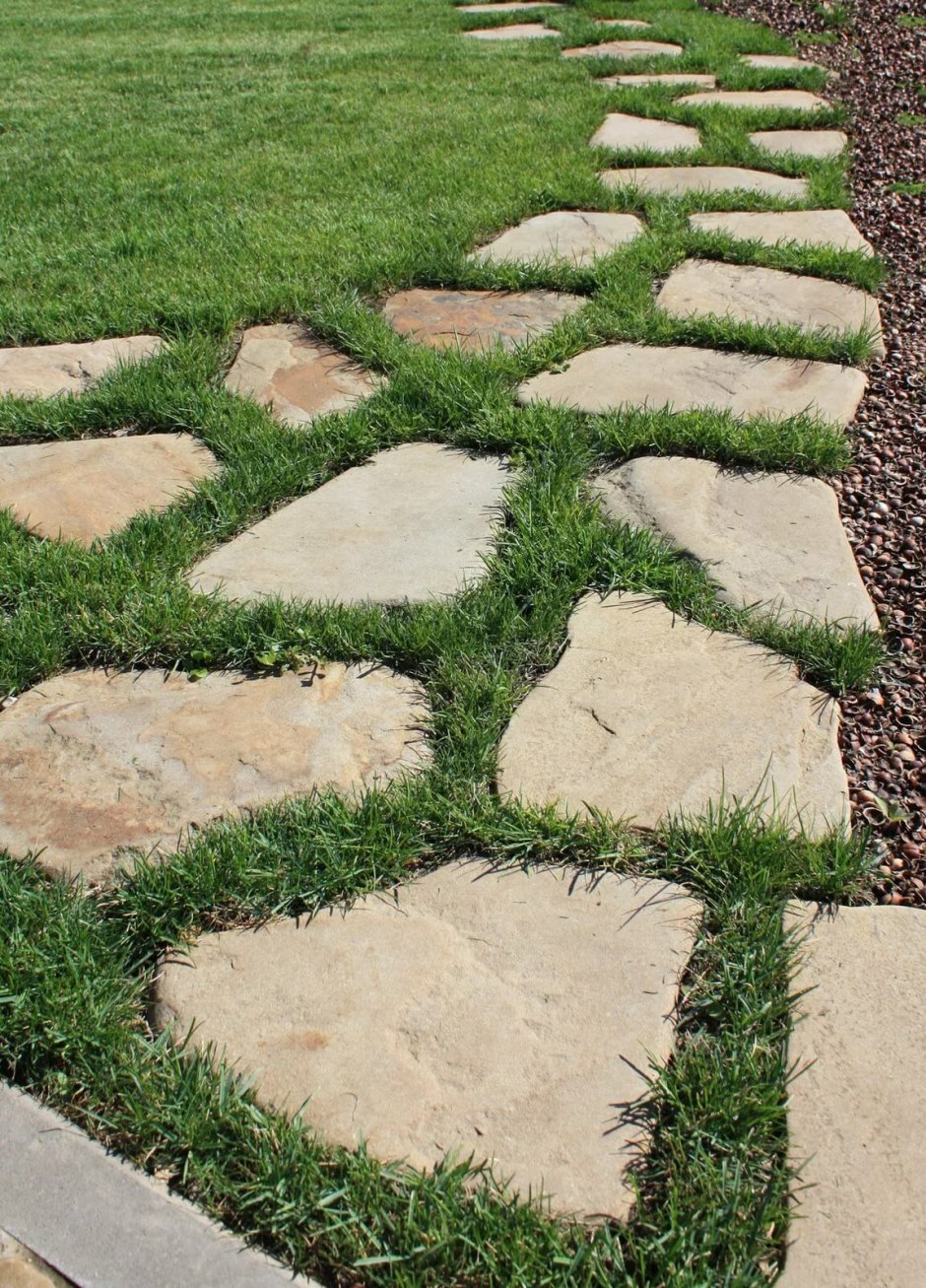 Плитняк в ландшафтном дизайне