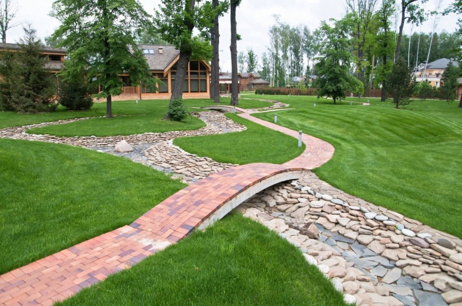 Дорожки на участке