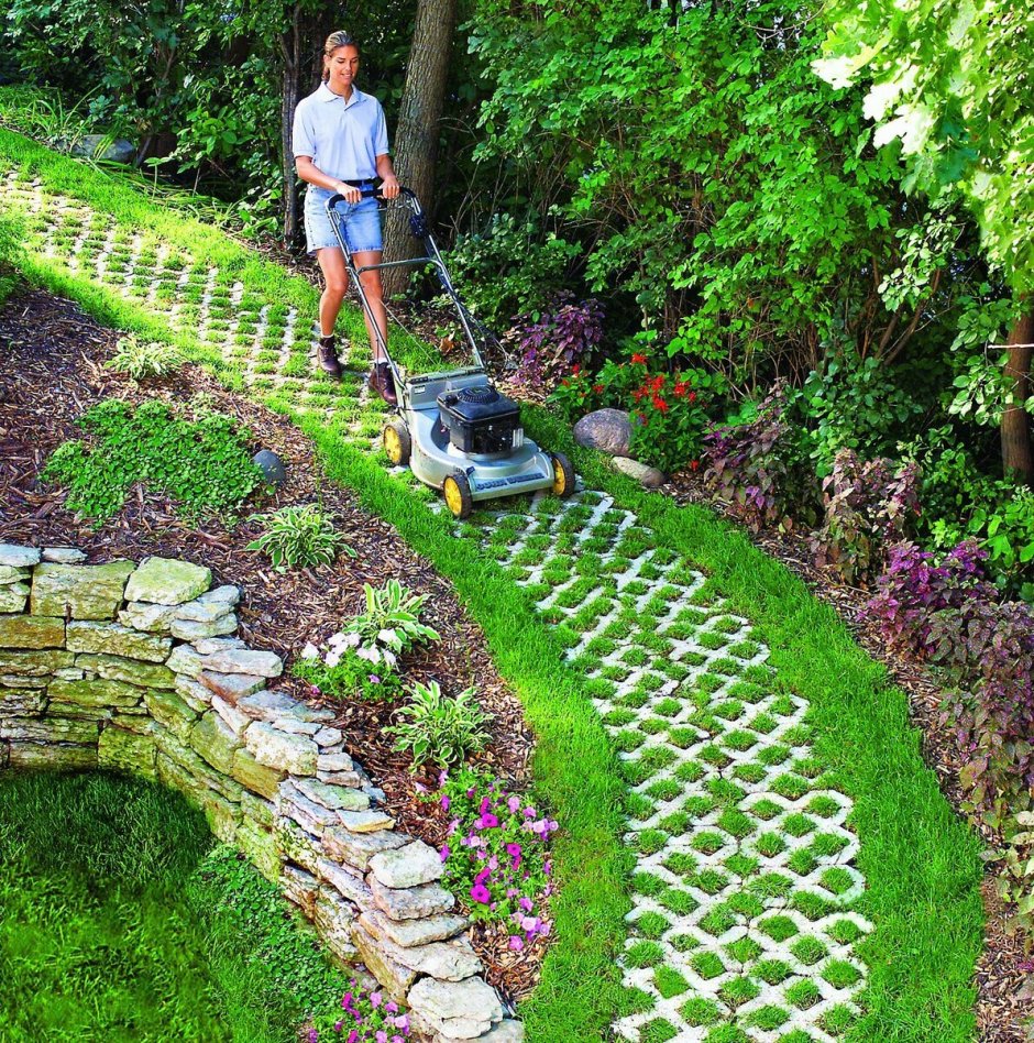 Садовые дорожки на даче