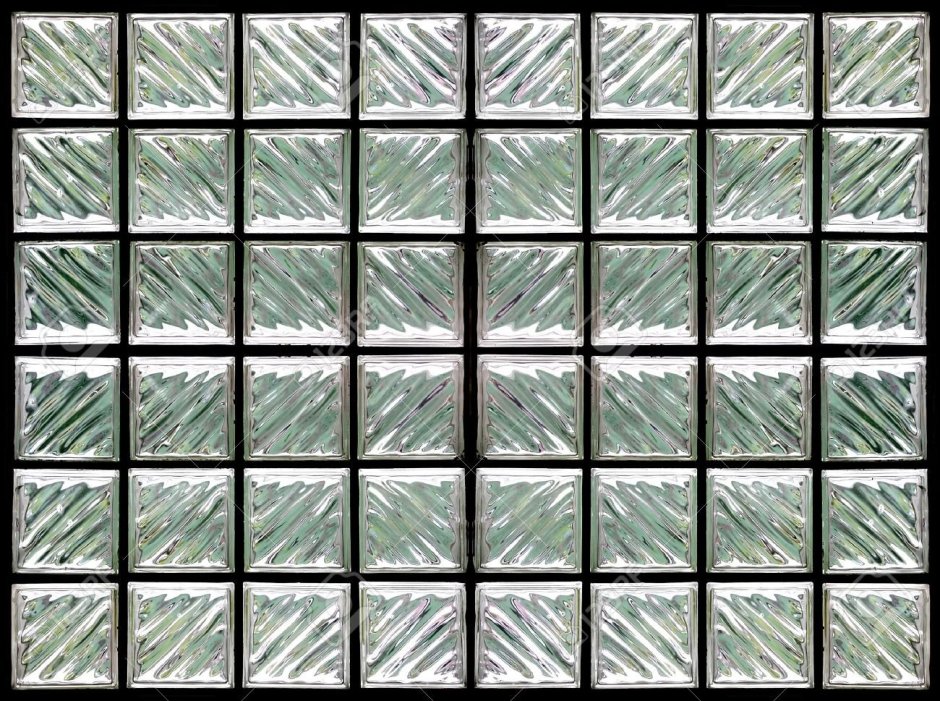 Стеклянные блоки для перегородок текстура