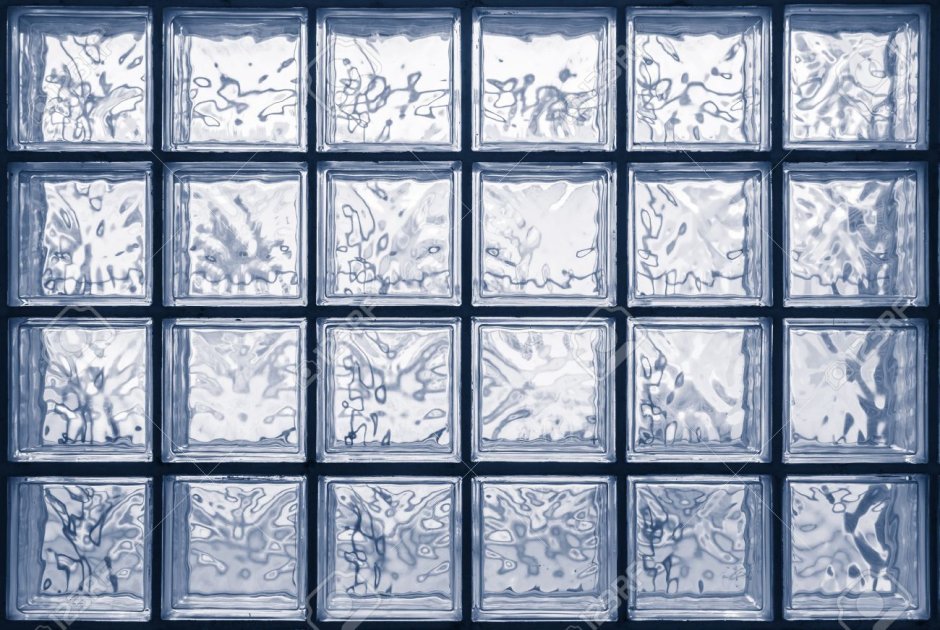 Стеклоблок рисунок вектор