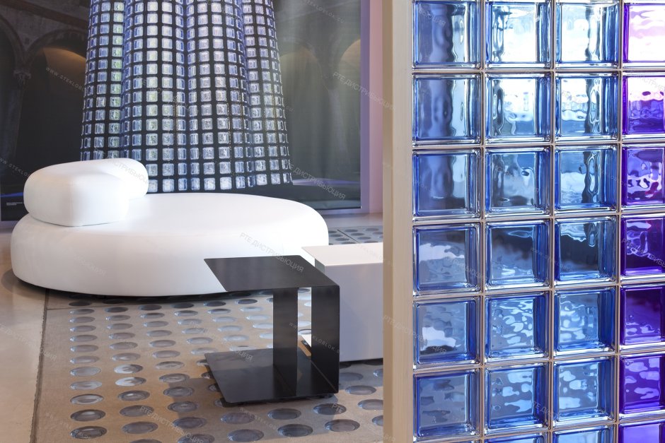 Стеклянные кирпичи и стеклоблоки