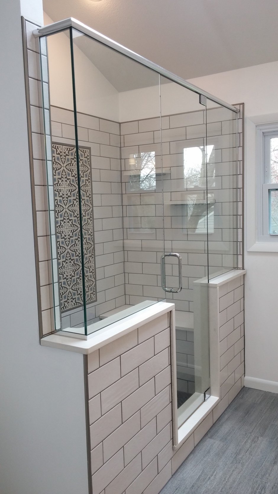 Зеркало в душевую кабину