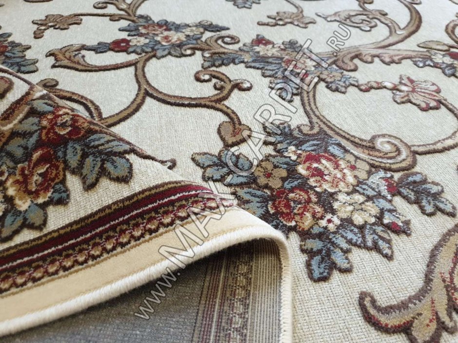 Ковер Ayasofya v051a 103va овал Ivory / Ivory