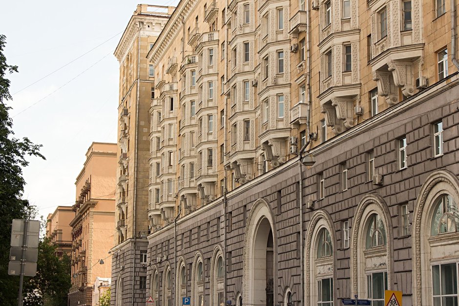 Сталинская архитектура Московский проспект