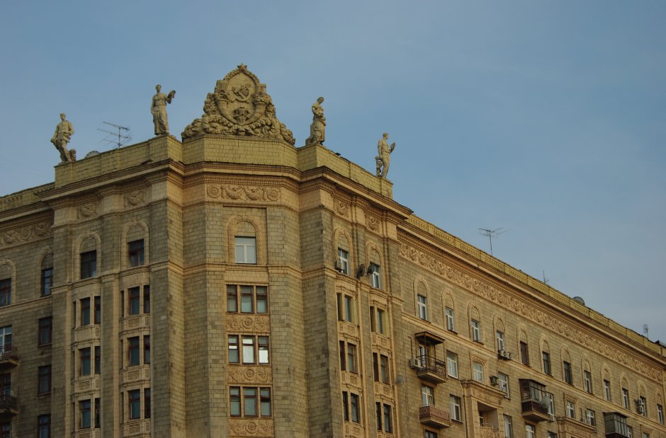 Санкт Петербург фасады сталинский Ампир