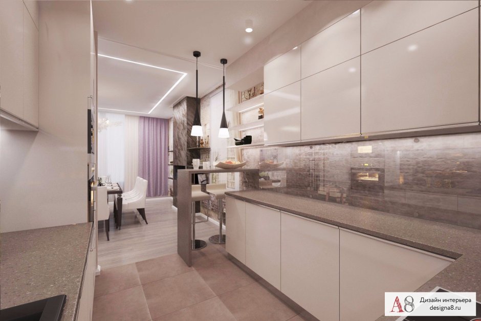 Дизайн двушки распошной