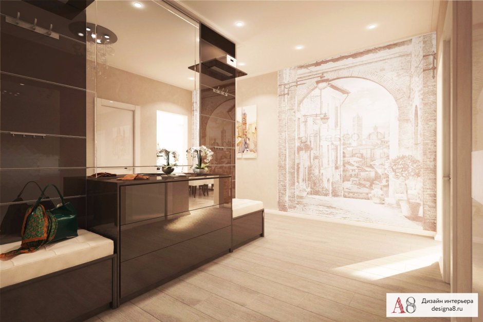 Дизайнерские квартиры распашонки